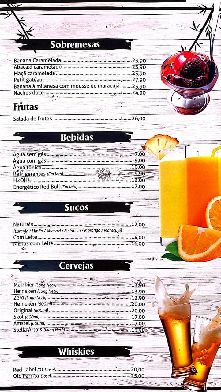 Cardápio Sushi Itaquera 23122024