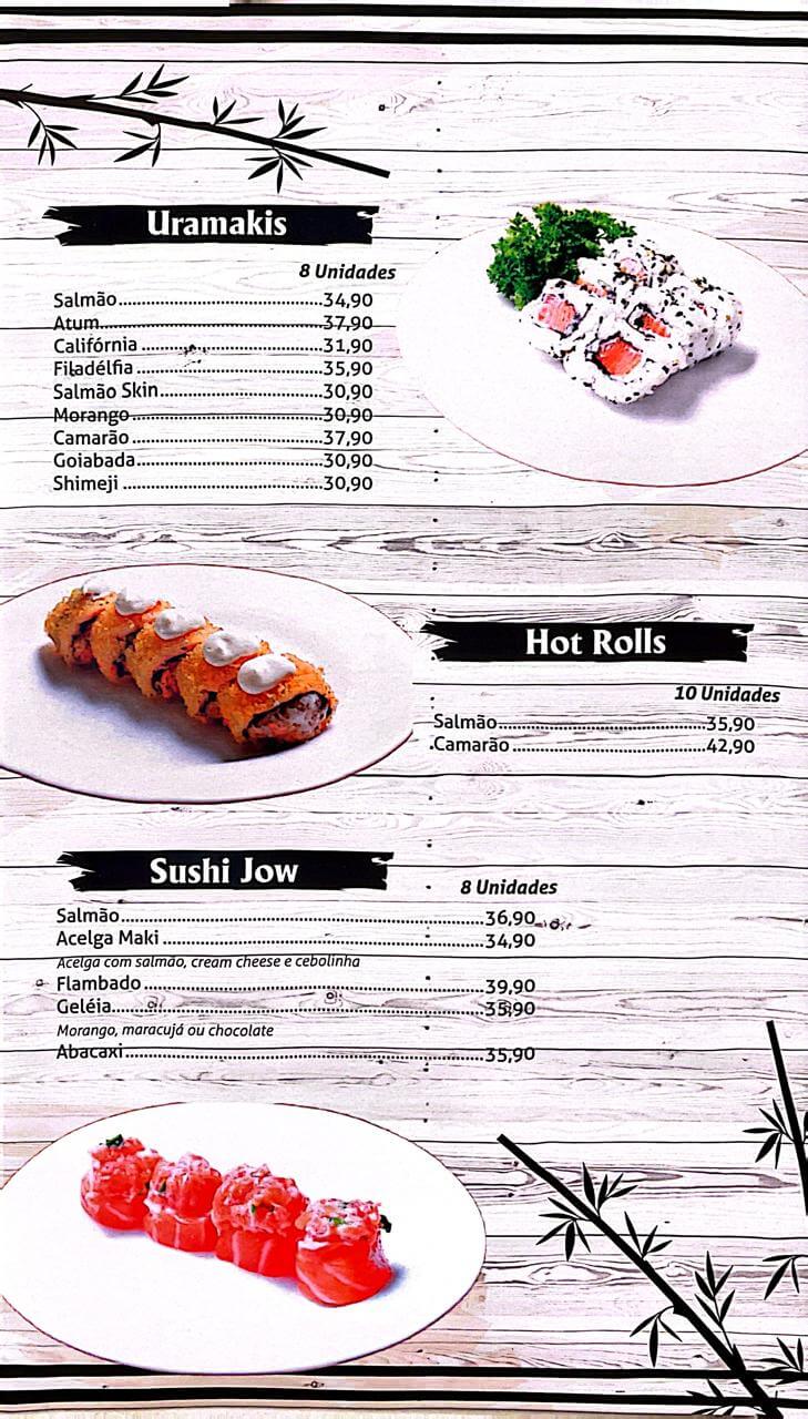 Cardápio Sushi Itaquera 23122024